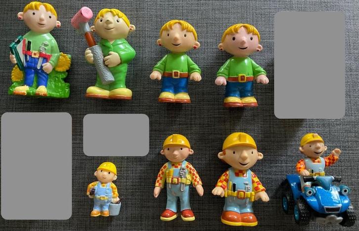 Div 16 - Bob de Bouwer en Vriendjes, Verzamelen, Poppetjes en Figuurtjes, Zo goed als nieuw, Ophalen