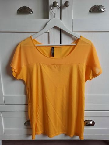 Colours of the World Mooie Gele Top T-shirt Maat S / M beschikbaar voor biedingen