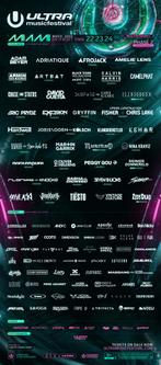 Ultra Music Festival Miami (UMF) 2 tickets, Meerdaags, Twee personen