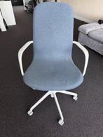 Ikea LÅNGFJÄLL Vergaderstoel, Gunnared blauw/wit, Huis en Inrichting, Bureaustoelen, Ophalen, Zo goed als nieuw, Blauw, Bureaustoel