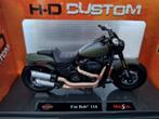 Harley-Davidson Fat Bob 114 Schaal 1:18, Hobby en Vrije tijd, Nieuw, Motor, Ophalen of Verzenden, Maisto