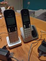 Panasonic Huistelefoon met 2 Handsets, Telecommunicatie, Vaste telefoons | Handsets en Draadloos, Ophalen of Verzenden, Gebruikt
