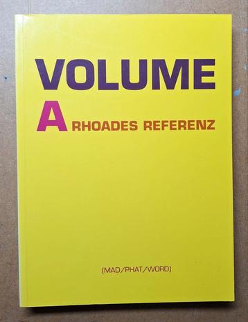 Volume A Rhoades Referenz - Gesigneerd beschikbaar voor biedingen