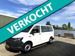 Volkswagen Transporter Kombi 2.0 TDI L1H1 3 + 3 + 3 EURO 6, Voorwielaandrijving, Gebruikt, Wit, Origineel Nederlands
