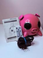 Amethyst Pig iPod Speaker Roze, Ophalen of Verzenden, Gebruikt, Speaker, Mini