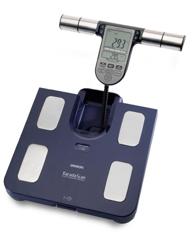 OMRON BF511 Slimme Weegschaal - Body Composition Monitor, Sport en Fitness, Fitnessmaterialen, Zo goed als nieuw, Overige typen