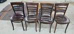 10 st houten horeca stoelen, Ophalen, Bruin, Vijf, Zes of meer stoelen
