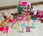 Pakket Barbie Ambulance turnen speeltuin, Kinderen en Baby's, Speelgoed | Poppen, Ophalen of Verzenden, Gebruikt, Barbie