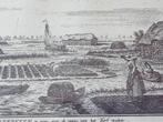 Jan Caspar Philips gravure Veengronden Amsterveen Amstelveen, Antiek en Kunst, Kunst | Etsen en Gravures, Verzenden