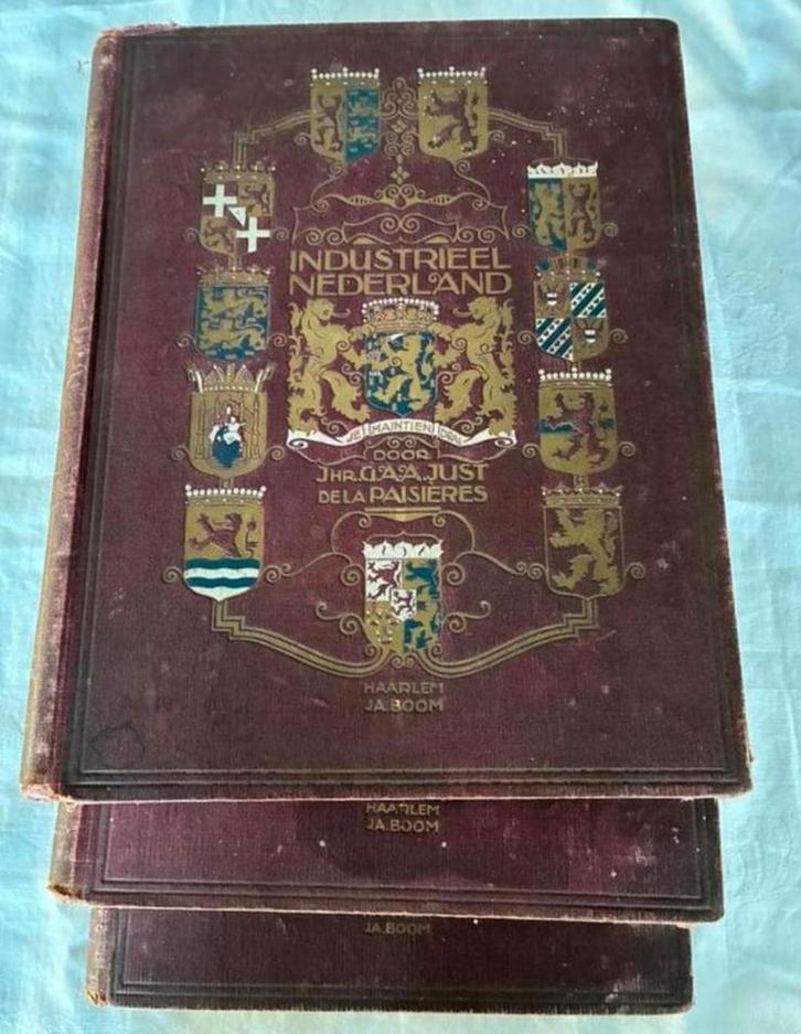 Industrieel Nederland" van Jhr. G.A.A. Just de La Paisières,, Boeken, Geschiedenis | Vaderland, Zo goed als nieuw, Ophalen of Verzenden