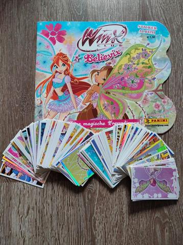 Leeg panini Winx believix album + 208 stickers beschikbaar voor biedingen
