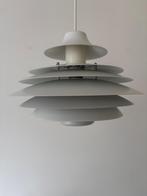 Vintage Schalenlamp Deens design, Huis en Inrichting, Lampen | Hanglampen, Ophalen, Gebruikt, Metaal, Minder dan 50 cm