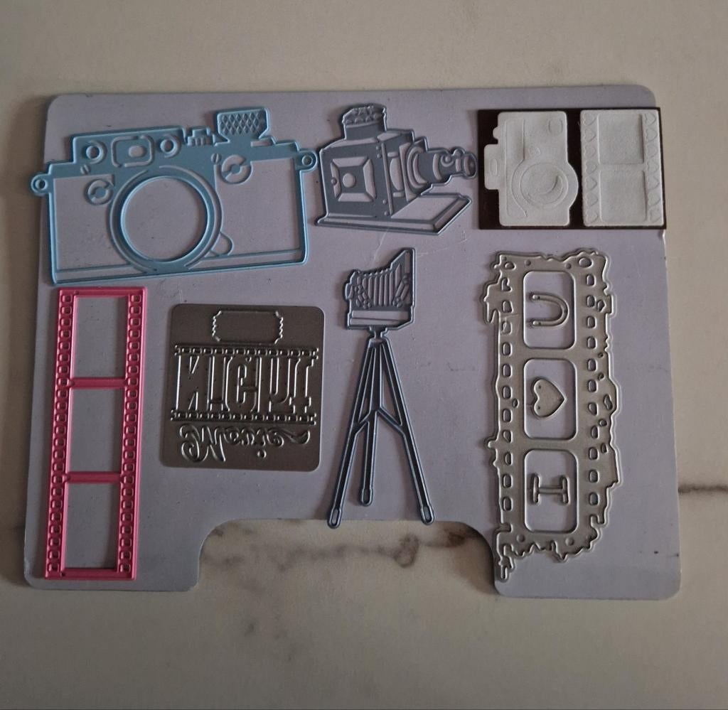 Snijmallen Marianne Design & Joy! - Fotografie Thema, Ophalen of Verzenden, Zo goed als nieuw, Overige thema's