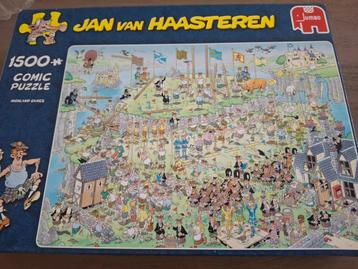 Jan van haasteren 1500 st " highland games" beschikbaar voor biedingen