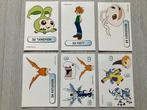 6 Digimon Crazy Planet stickers 2000, Ophalen of Verzenden, Strip of Tekenfilm