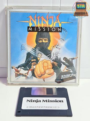 Amiga Ninja Mission Mastertronic 1988 In Jewel Case Werkend beschikbaar voor biedingen