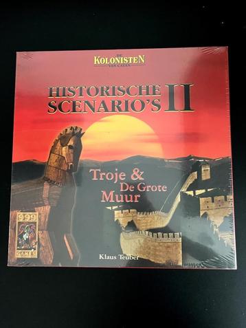 Uitbreiding Historische scenario's II - Kolonisten van Catan beschikbaar voor biedingen