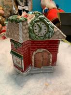 #kerst Villeroy & Boch station Kersthuisje, T, Ophalen of Verzenden, Zo goed als nieuw, N