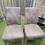 4 Stoelen - Bruin - Nieuwegein, Hout, Gebruikt, Bruin, Ophalen of Verzenden