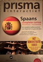 Prisma Spaans Cursus Beginners & Gevorderden, Ophalen of Verzenden, Zo goed als nieuw, Niet van toepassing
