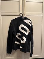 Dsquared Dsquared2 trui hoodie sweater S M, Kleding | Heren, Dsquared2, Maat 48/50 (M), Zwart, Nieuw