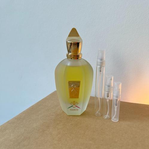 Xerjoff Naxos Sample + Verzending, Sieraden, Tassen en Uiterlijk, Uiterlijk | Parfum, Nieuw, Ophalen of Verzenden