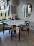 Ronde eettavel 120 cm, Huis en Inrichting, Complete eetkamers, Ophalen, Zo goed als nieuw