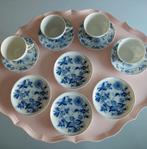 4x kop schotel 4x schotel Servies Antiek Theetafel Bordje, Antiek en Kunst, Ophalen of Verzenden