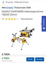 De walt tafelzaagmachine., Gebruikt, Ophalen of Verzenden, Afkortzaag, 30 tot 70 mm
