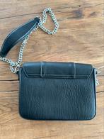 DENNY ROSE vegan leather tasje zwart/roze, Italie, -, Verzenden, Schoudertasje