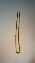 Surinaamse keizer schakel Gouden ketting, Sieraden, Tassen en Uiterlijk, Overige materialen, Verstelbaar, Nieuw, Ophalen of Verzenden