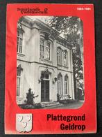 Plattegrond Geldrop 1983-1984, Gelezen, Ophalen of Verzenden, Landkaart, 1800 tot 2000