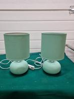 bureaulampen 2 stuks, groen, Huis en Inrichting, Lampen | Tafellampen, Ophalen of Verzenden, 'T Olde Gre-j, Info@toldegrej.nl