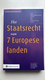 P.P.T. Bovend'Eert - Het Staatsrecht van 7 Europese landen, Ophalen of Verzenden, Nieuw, P.P.T. Bovend'Eert; J.L.W. Broeksteeg; R. de Lange; L.F.M. Be...