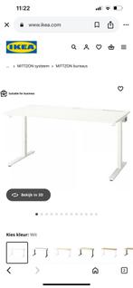 Bekant wit ikea bureau, Ophalen, Gebruikt