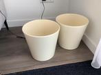 Keramische bloempotten., Ophalen, Gebruikt, Rond, Tuin