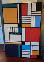 Schilderij stijl Piet Mondriaan, Ophalen