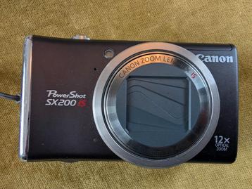 Canon PowerShot SX200 IS - Compact Camera beschikbaar voor biedingen