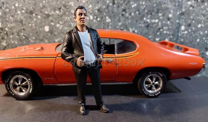 Diorama figuur Hanging out 2 MANUEL AD491 1:18, Hobby en Vrije tijd, Modelauto's | 1:18, Nieuw, Auto, Overige merken, Verzenden