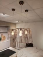 Hanglampen Light & Living koper, set van 3, Huis en Inrichting, Lampen | Hanglampen, Ophalen, Zo goed als nieuw, Modern, industrieel, scandinavisch
