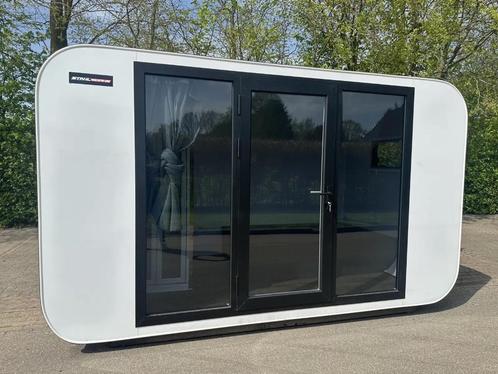 2024 Stahlworks Eco 4000 A Tiny house / atelier / kantoor, Huizen en Kamers, Recreatiewoningen te koop, A