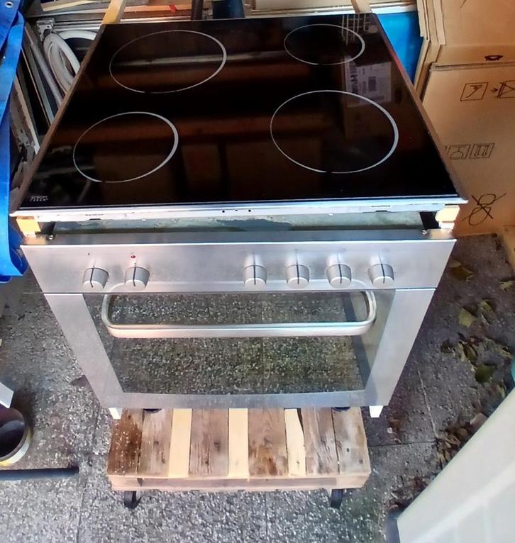 inbouw oven met kookplaat, Witgoed en Apparatuur, Ovens, Zo goed als nieuw, Inbouw, Oven, 45 tot 60 cm, 45 tot 60 cm, Ophalen