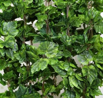 12x Kunst Druiven Bladeren Slinger Nep Plant Hangplant Druif beschikbaar voor biedingen