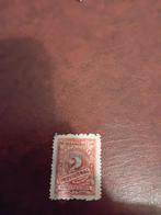 Colombia postzegel - 2 Centavos Provisional, Ophalen of Verzenden