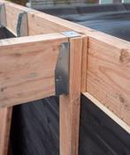 50x Balkdragers zwaar met lip verzinkt voor balken 5x20cm nw, Ophalen of Verzenden, Nieuw, Overige typen
