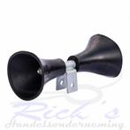 Trompetrol rollenset zwart op kantelblokje, Info@rickshandel.nl, Nieuw, Ricks Handelsonderneming, Ophalen of Verzenden