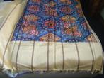 Mooie gekleurde bed sprei met patroon uit India, Ophalen of Verzenden, Zo goed als nieuw, Overige typen
