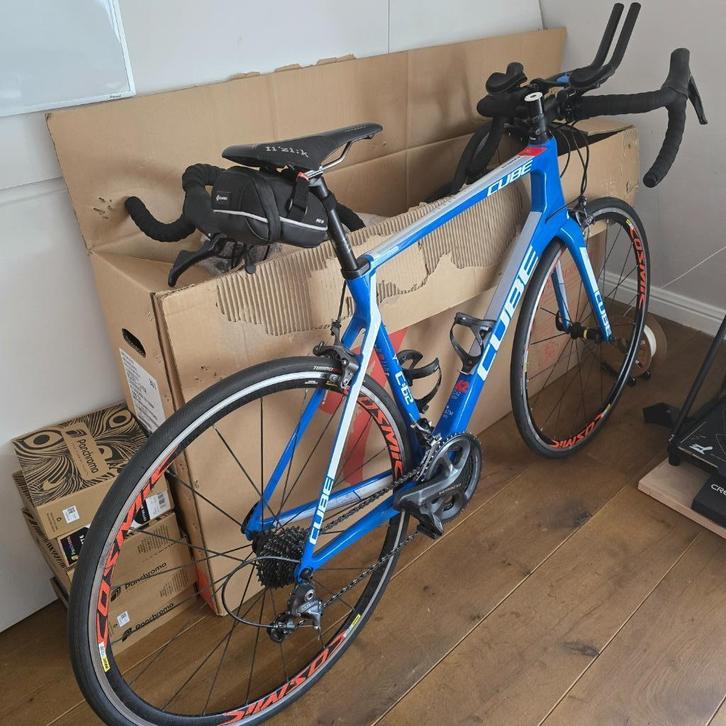 2017 Cube Agree C:62 SL Team Road Bike in Blue, Fietsen en Brommers, Fietsen | Racefietsen, Gebruikt, Heren, Overige merken, Minder dan 10 versnellingen