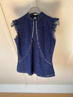 Guess kanten top maat: 38 / M, Kleding | Dames, Maat 38/40 (M), Guess, Blauw, Ophalen of Verzenden