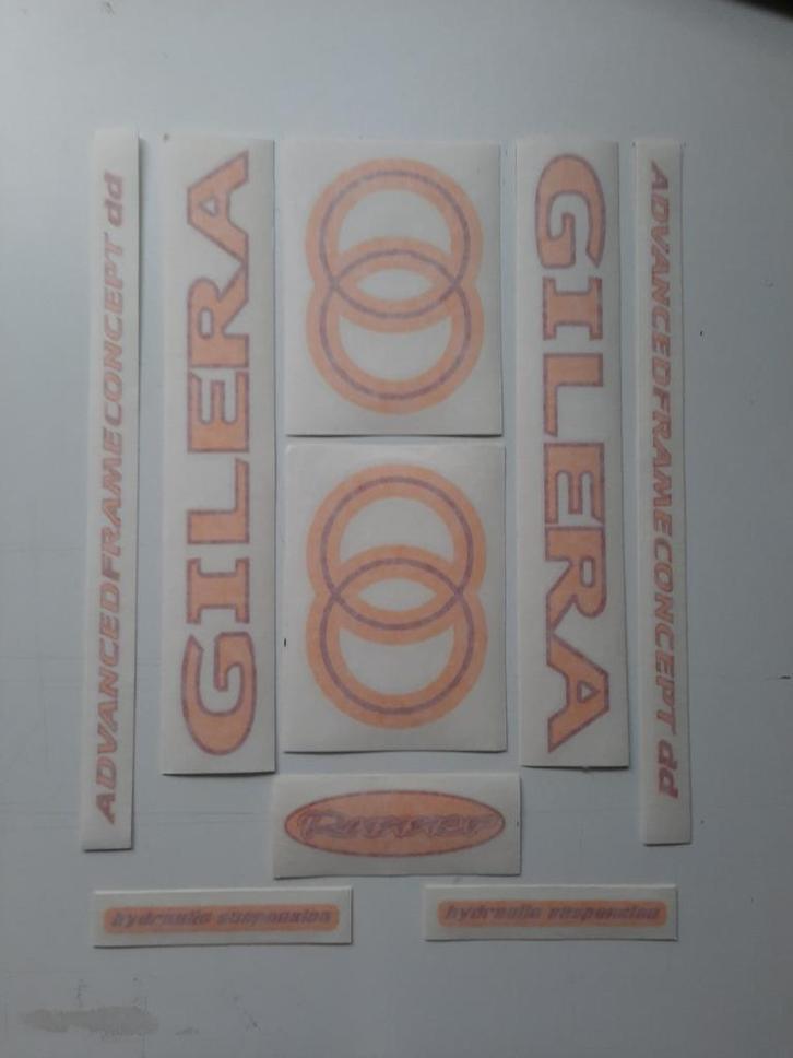 Stickerset Gilera Runner Fx(r) DD Compleet, Motoren, Accessoires | Stickers, Ophalen of Verzenden